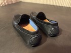 Donald J. Pliner Penny Loafer Mens 9.5 Black Leather  Driver Moccasin — photo 5