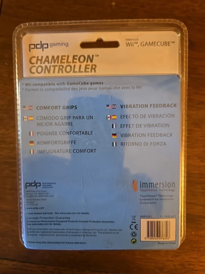 Pelican Chameleon Controller For Wii GameCube  PL-7360 Brand New - Image 2 of 2