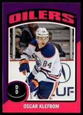 2014-15 O-Pee-Chee Stickers Oscar Klefbom Edmonton Oilers #ST-92