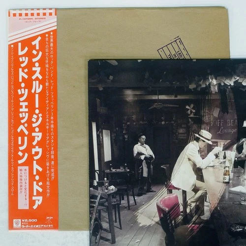 LED ZEPPELIN IN THROUGH THE OUT DOOR SWAN SONG P10726N Japan OBI VINYL LP