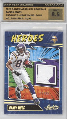 2025 Panini Absolute Randy Moss Gold (RAW)