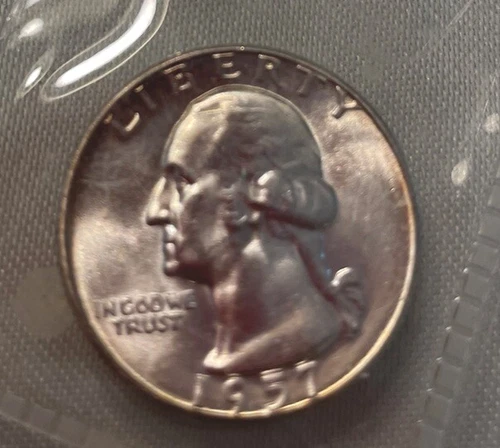 1957 25C Proof Washington Quarter