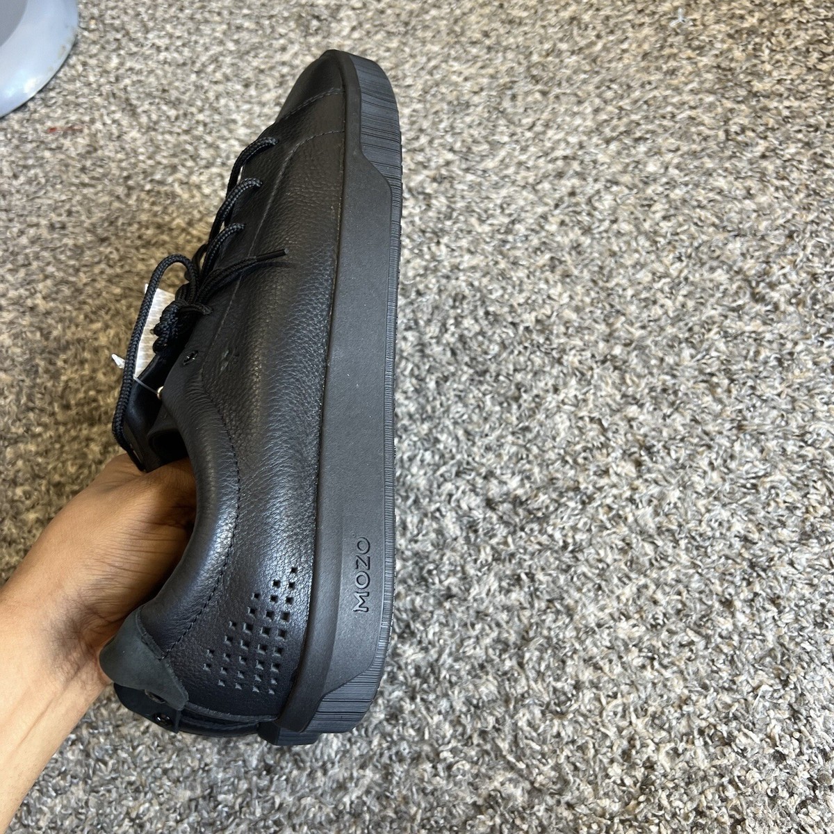 Mozo FINN II Men's Black US Size 13 Water Slip Resistant Work Sneakers Shoe  New