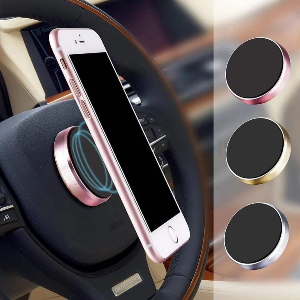 USA Magnetic Universal Car Mount Holder For Cell Phone Samsung Galaxy iPhone LOT - Image 2 of 4