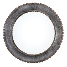 Uttermost Tanaina Silver Round Mirror - 9175