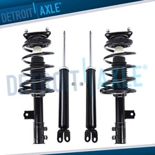 Front Struts w/Coil Spring Rear Shock Absorbers for 2007 - 2010 Hyundai Elantra