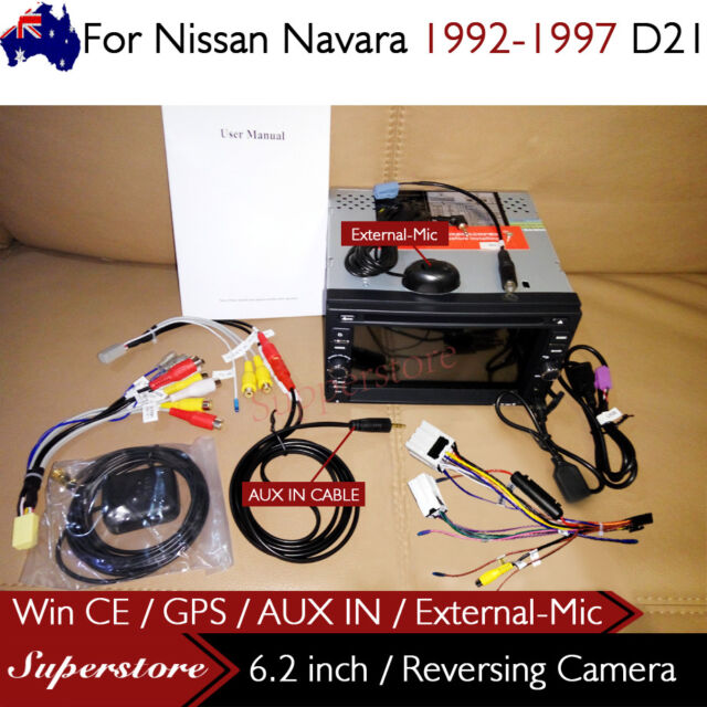 6.2" CAR DVD GPS Player Head Unit Stereo Navi For Nissan Navara 1992-1997 D21