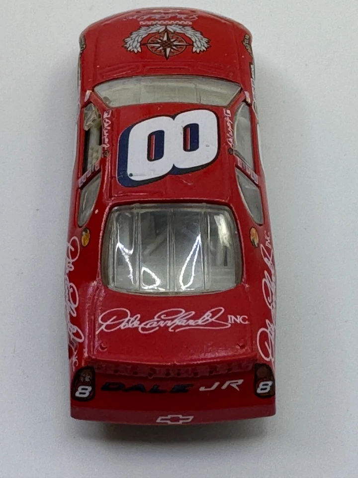 Dale Earnhardt jr 8 diecast 2.5 Car In 3.0" Case Action Red Moto Sports - Image 2 of 4