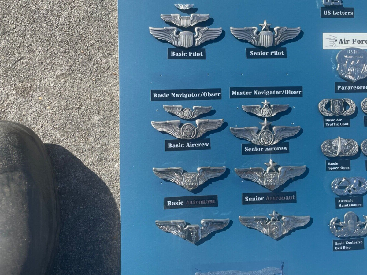 US Air Force USA Military Art Achievement Medal Pin Lot Collection