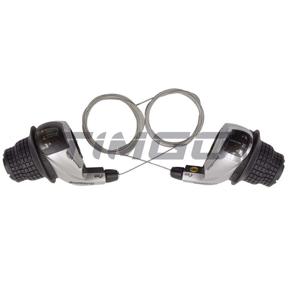 Shimano SL-RS45 SL-RS47 3×7/8 Speed Grip Twist Shifter Lever SIS index Revoshift - Image 3 of 4