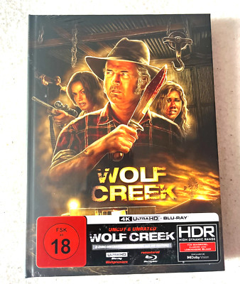 Wolf Creek | 2-Disc Mediabook E (4K Ultra HD + Blu-ray) - 777 Stück OVP/OOP