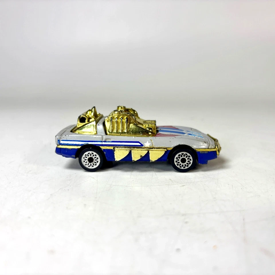 1983 Matchbox Road Blasters THUNDER GUNNER Chevy Corvette Battle Car - Image 4 of 4