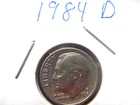 1984 (D) Roosevelt Dime