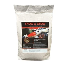 HALF OFF PONDS Show & Grow Koi & Goldfish 3mm Food Pellets – 10 lbs Bag