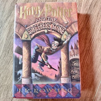 Harry Potter Sorcerer s Stone HC 1998 1st US Ed Later Print VG w/DJ