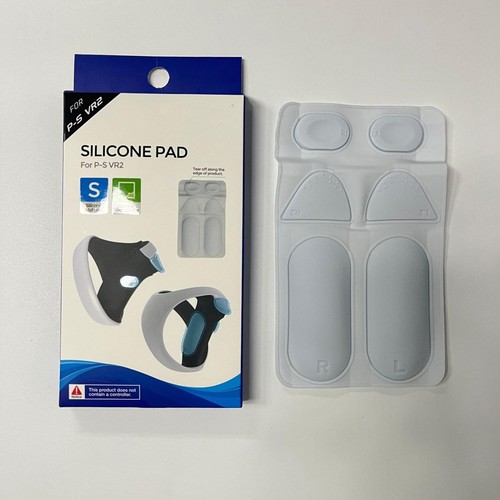 1 Set Non-Slip Gamepad Grip Button Silicone Pad Set Protective Covers for PS VR2 - Picture 8 of 9