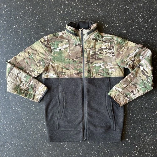 Billabong Multicam M Medium Fleece softshell jacket ? SUPDEF QILO WRMFZY FOG ?? - product listing photo