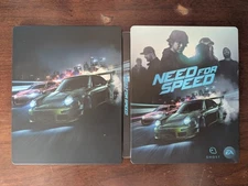RARE Steelbook exclusive Need for Speed (2015) xbox one game & case CIB - Tested