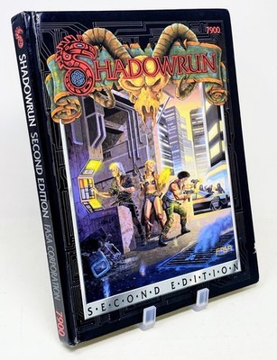 FASA: Shadowrun Second Edition #7900 Hardcover Good- Condition