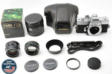 Read Near Mint Minolta SRT 101 Silver 35mm  MC ROKKOR-PF 55mm f/1.7 JAPAN 99