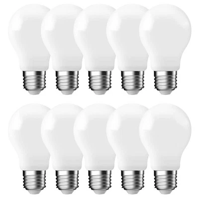 10 x LED Filament A60 Birne 8,5W = 75Watt E27 Opal matt 1055lm warmweiß DIMMBAR - Bild 1 von 3