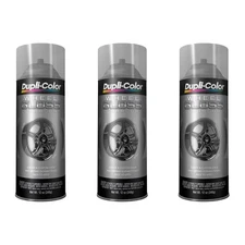 Duplicolor HWP103 (3-Pack) Hi-Performance Wheel Paint, Gloss Clear, 12oz Aerosol