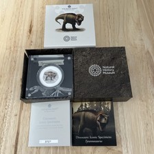 Charles III - 2024 Silver Proof Tyrannosaurus 50p