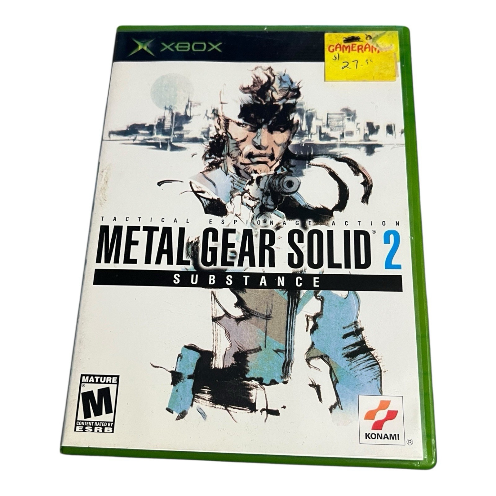 Metal Gear Solid 2: Substance (Microsoft Xbox, 2002) Complete Tested Working