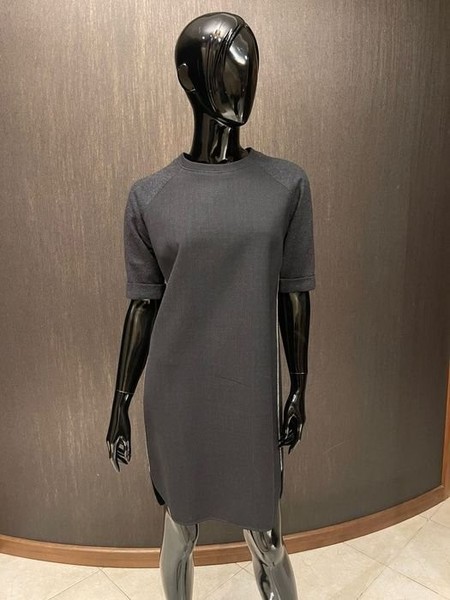 Women Brunello Cucinelli Dress Grey 38