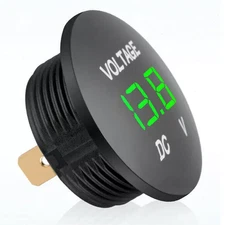 Car Motorcycle Voltmeter Voltage Meter LED Panel