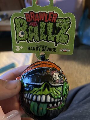 Pro Wrestling Crate Brawler Ballz Randy Savage Macho Man