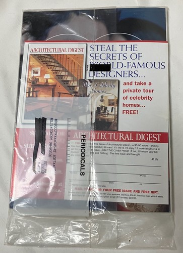 GQ Magazine Brand New Still In Bag - February 1999 - Evander Holyfield Cover - Picture 2 of 2