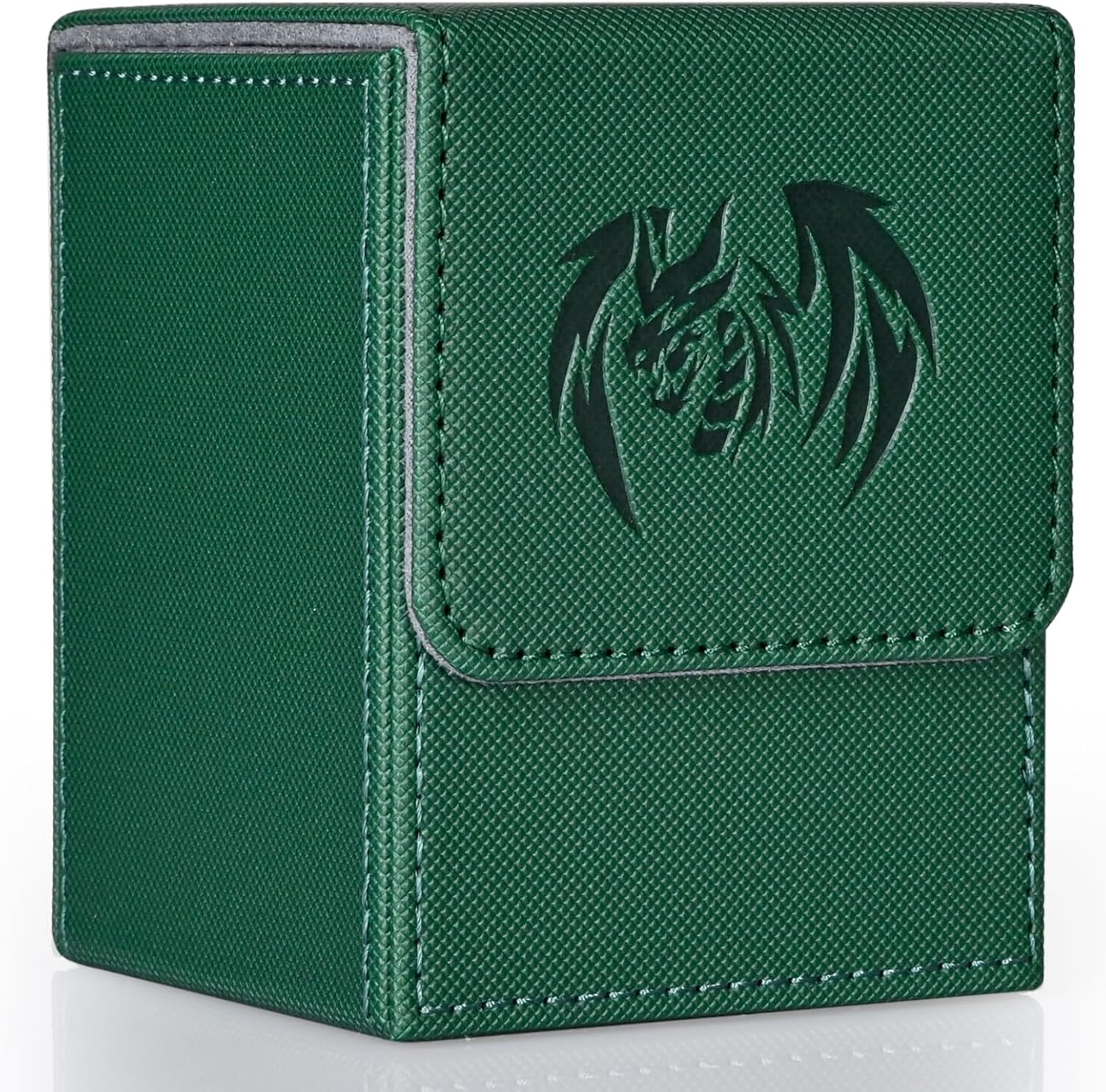 Yugioh MTG Card Deck Box Holds 100+ Cards with 2 Dividers for TCG CCG PTCG