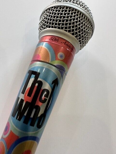 SHURE SM58 Microphone, THE WHO, 50th Anniversary LIMITED SHURE SM58 Microphone, THE WHO, 50th Anniversary LIMITED