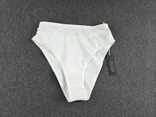 NWT Cuup Size 4 Shell The Highwaist Swim Bottoms UPF 50 Protection