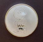 2021 Peanuts Charlie Brown Bullion Rare Vtg-999 Silver 1 Oz Ounce Art Bar Round