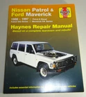 Repair Manual Nissan Patrol Y60 gasoline + diesel, years 1988 - 1997