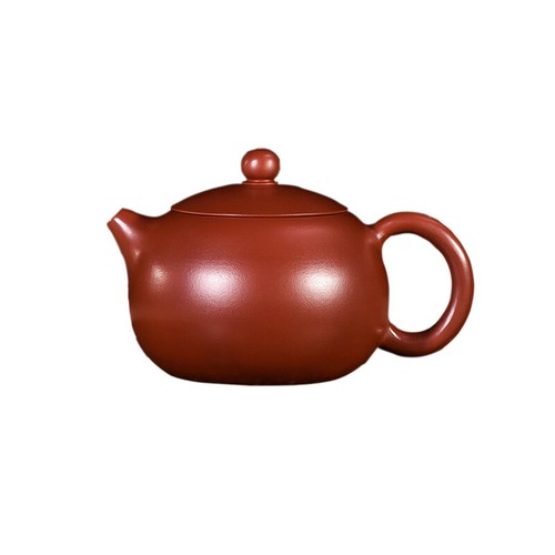 Yixing original mineral zisha pot /kung fu teapot /xi shi pot 大红袍西施壶 王芳(国家工艺师) - Picture 5 of 13