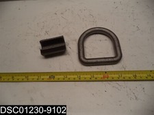 B38WPKGD: 1/2" D-Ring 2-1/2" X 2-3/8" with Weld On Bracket