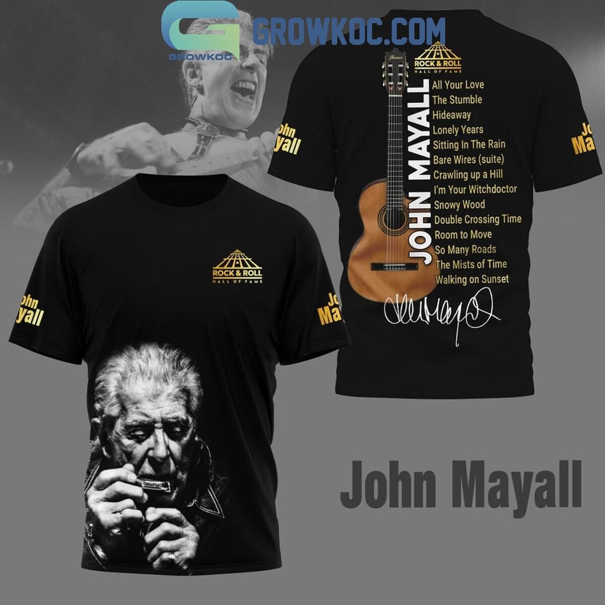 John Mayall All Your Love The Stumble Hideaway T-Shirt 3D