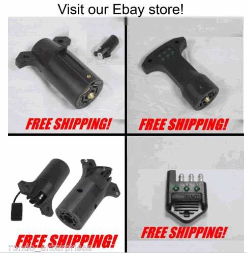 Trailer Side Load Break Away kit BATTERY INCLUDED! with LED, Charger and switch - Picture 10 of 12