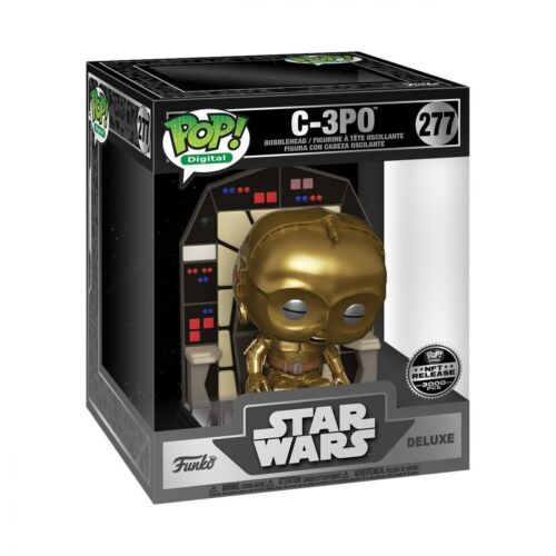 Funko Pop! Deluxe: Star Wars - C-3PO (Digital Pop! Release) - Funko (Exclusive) - 第 3/3 張圖片