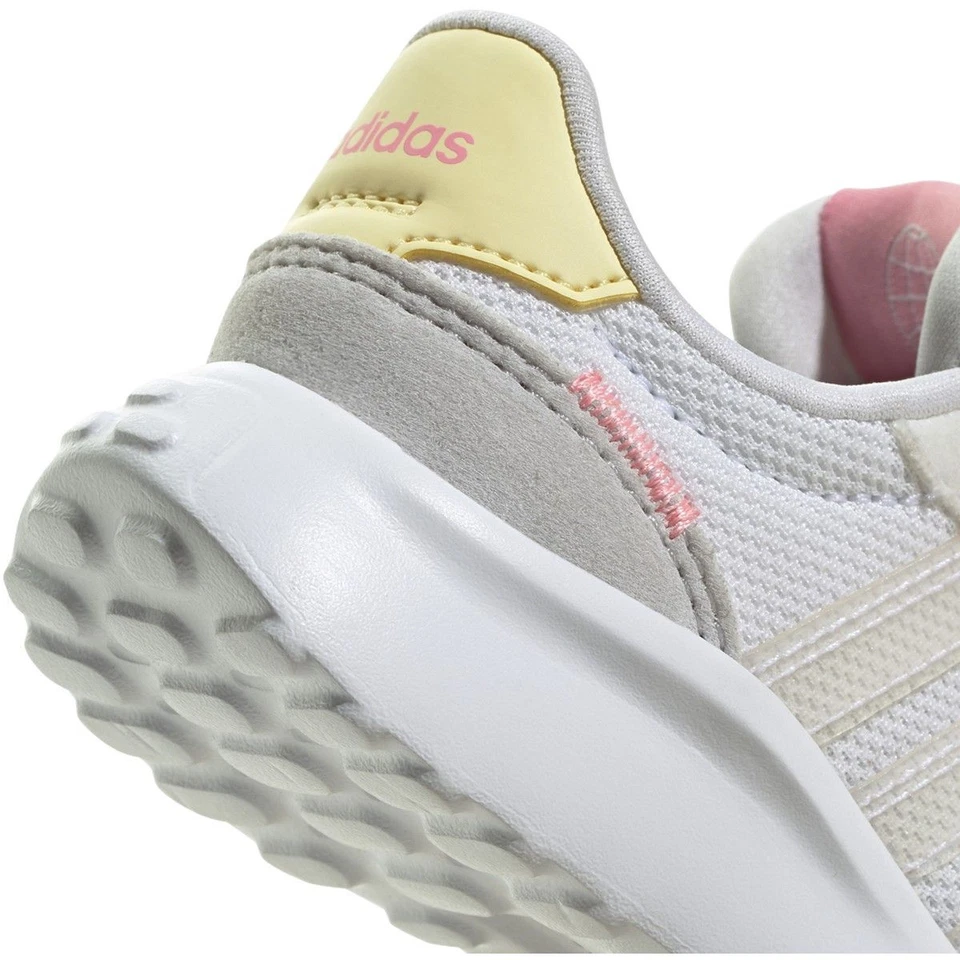 Toddler Adidas Run 70S ACI Hook & Loop GW1485 White Grey Pink 100% Authentic New - Image 3 of 4