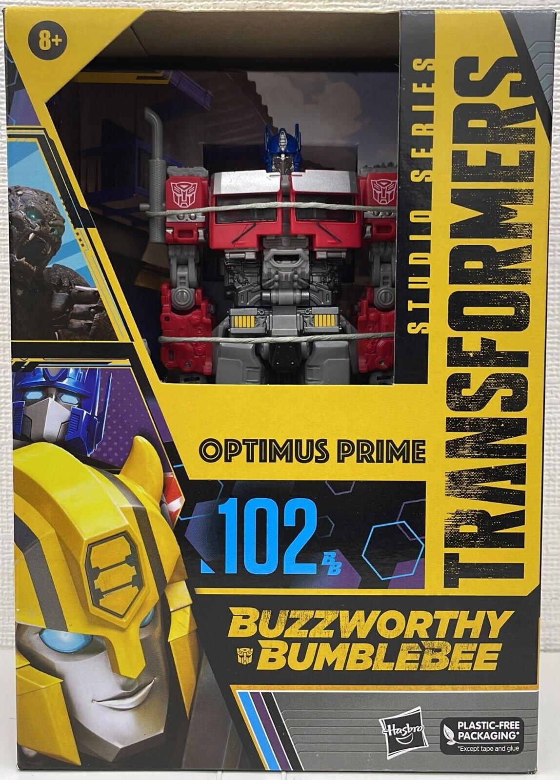 Transformers Toys Studio Series 38 Voyager Class Bumblebee Movie Optimus  Prime Action Figure - Ages 8 and Up, 6.5-inch