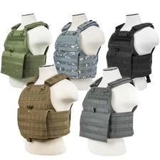 VISM MOLLE Tactical Military Airsoft Adjustable Plate Carrier Vest CVPCV2924