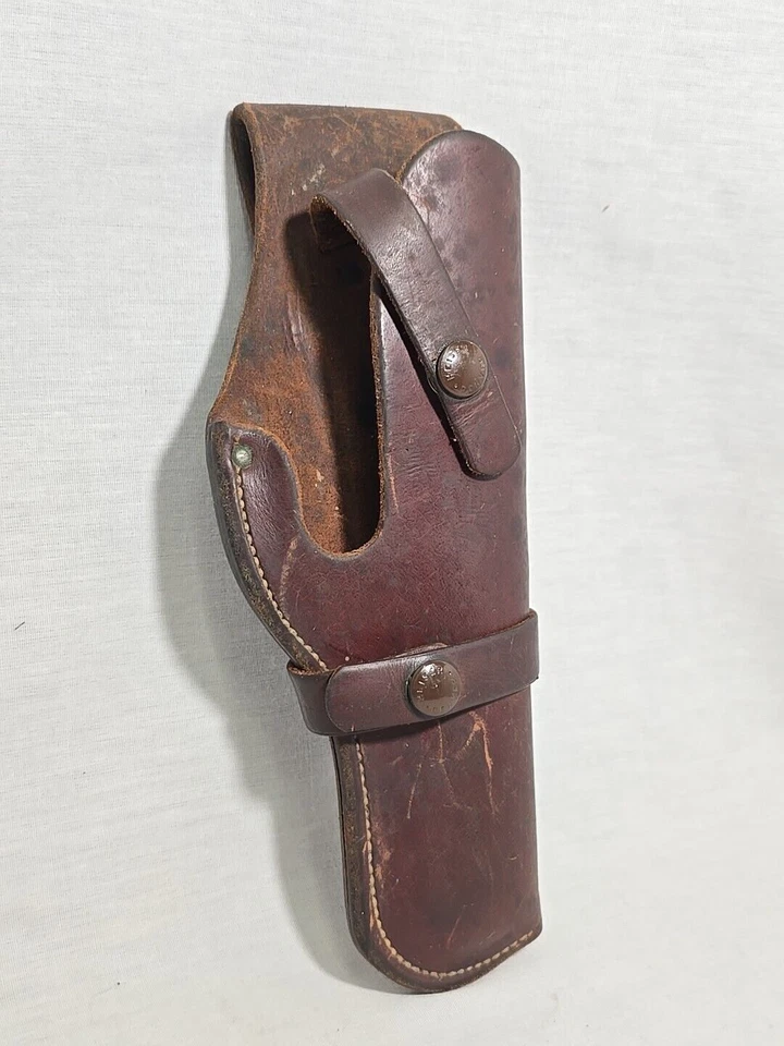 H.H. Коричневая кожаная кобура для револьвера Heiser No415 - Изображение 2 из 4