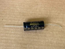 New Supertech 47 uf 600v Axial Capacitor Guitar Tube Amp & Radio Cap (Qty)
