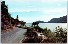 VINTAGE POSTCARD SOMES SOUND AND SARGENT'S DRIVE NEAR BAR HARBOR MAINE