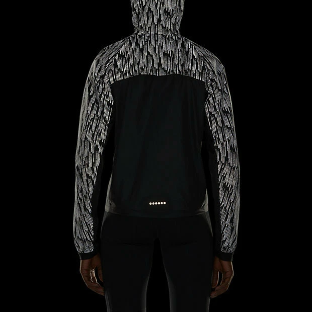 Nike Shield Flash Repel Racer Women's Reflective Print Running Jacket - Image 2 of 4