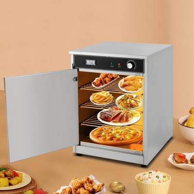Commercial Electric Hot Box Food Warmer Oven Heated Holding Cabinet 4-Shelf 600W